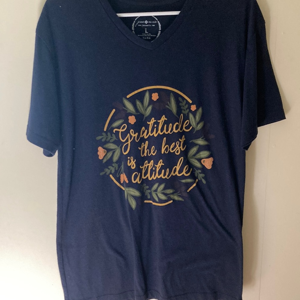 Navy blue t-shirt
